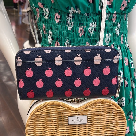 Kate Spade Staci Large Red Apple Continental Wallet
Multi - Picture 9 of 16